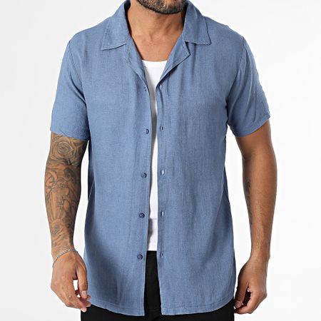 Classic Series - Camicia a maniche corte blu
