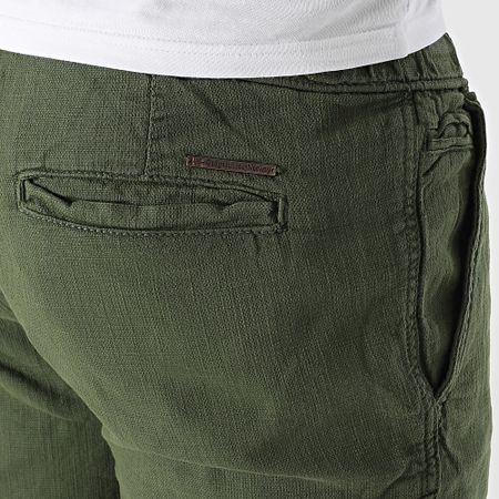 Geographical Norway - Pantaloncini Chino 799 Verde Khaki