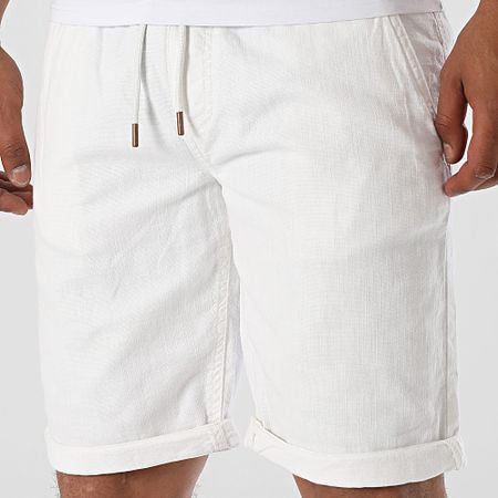 Geographical Norway - Pantaloncini Chino 800 Bianco