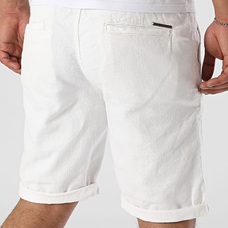 Geographical Norway - Pantaloncini Chino 800 Bianco