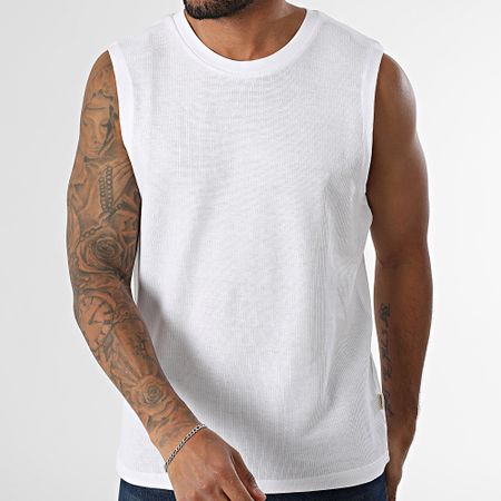 Jack And Jones - Canotta Hydra senza maniche, bianco