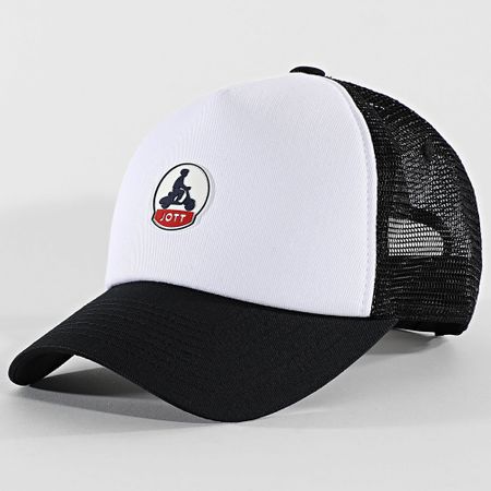 JOTT - Cappello Trucker Sail 2.0 Nero Bianco
