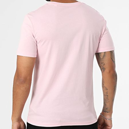NASA - Maglietta Worm Logo Nero Arcobaleno Rosa Chiaro