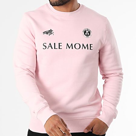 Sale Môme Paris - FC Lapin Rose Felpa girocollo nero