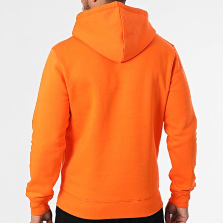 Sale Môme Paris - Felpa con cappuccio FC Teddy Arancione Nero