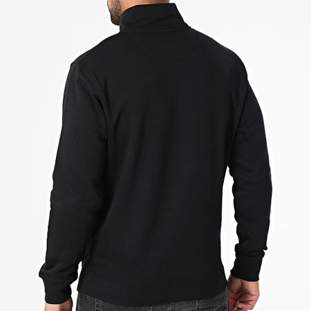 Sale Môme Paris - Felpa FC Teddy Bear con collo a zip, bianco e nero