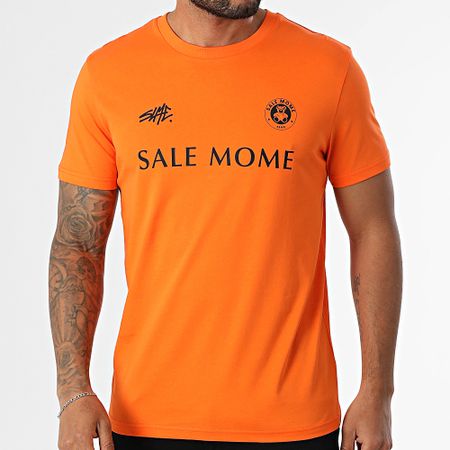 Sale Môme Paris - Maglietta FC Teddy Bear Arancione Nero