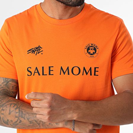 Sale Môme Paris - Maglietta FC Teddy Bear Arancione Nero