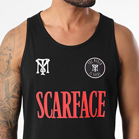 Scarface - Canotta The World Is Yours Nero