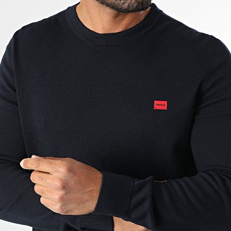 HUGO - Maglia San Cassius 50475083 Navy