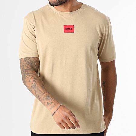 HUGO - Maglietta Diragolino 50447978 Beige