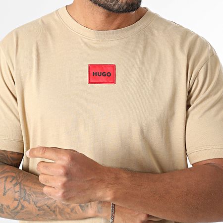 HUGO - Maglietta Diragolino 50447978 Beige