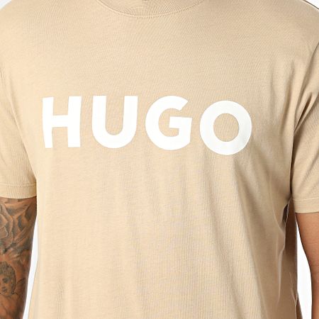 HUGO - Maglietta Dulivio 50467556 Beige