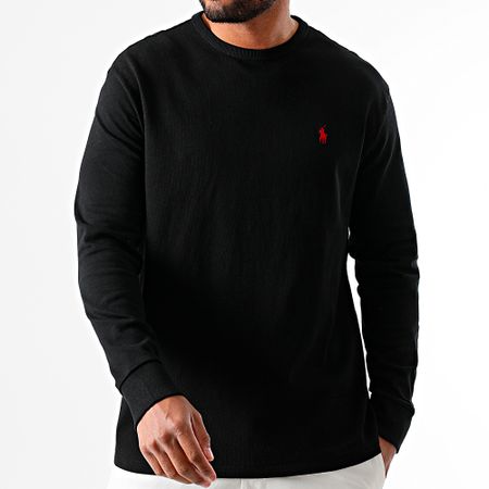 Polo Ralph Lauren - Tee Shirt Manica lunga Original Player Nero