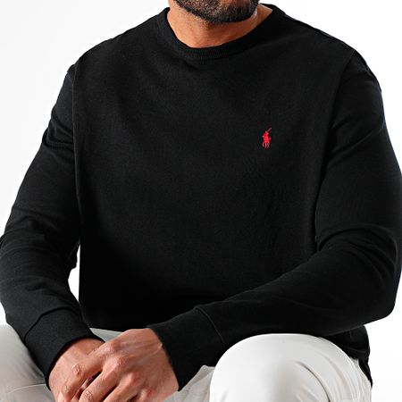 Polo Ralph Lauren - Tee Shirt Manica lunga Original Player Nero