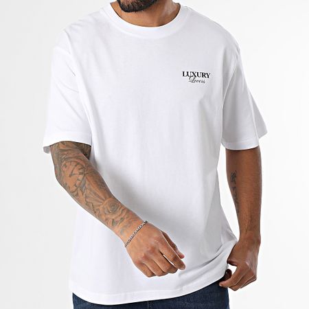 Luxury Lovers - Maglietta oversize Reckless Bianco