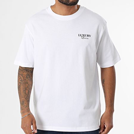 Luxury Lovers - Maglietta oversize Reckless Bianco