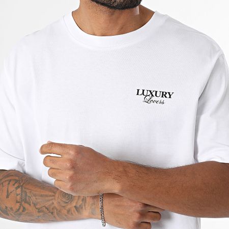 Luxury Lovers - Maglietta oversize bianca