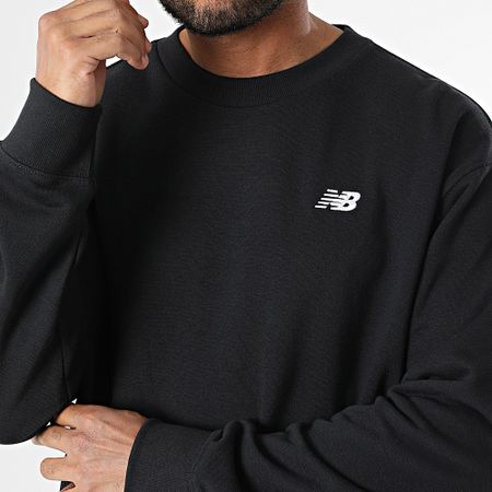New Balance - Felpa girocollo MT41507 Nero
