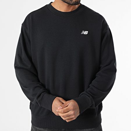 New Balance - Felpa girocollo MT41507 Nero