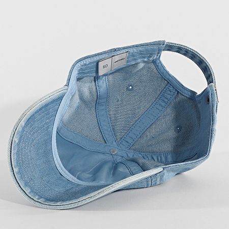 Calvin Klein - Cappello in denim con ricamo 5065 Blu Denim