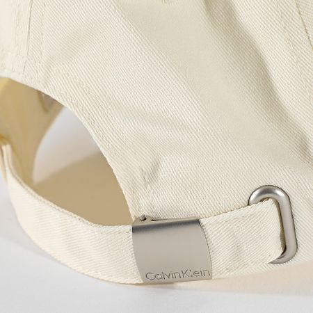 Calvin Klein - Cappello da baseball con ricamo Monologo 5026 Beige chiaro