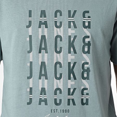 Jack And Jones - Maglietta Delvin Verde