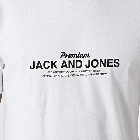 Jack And Jones - Maglietta Blaferris bianca