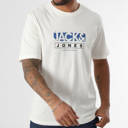 Jack And Jones - Maglietta Seven beige chiaro
