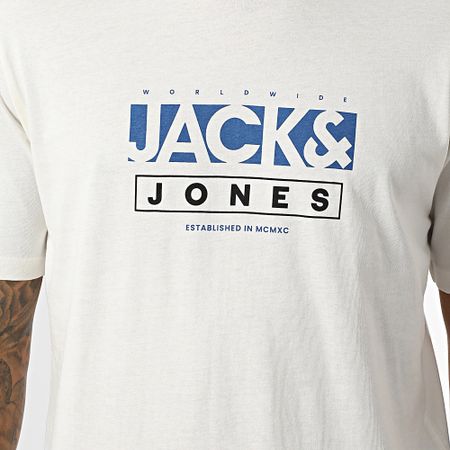 Jack And Jones - Maglietta Seven beige chiaro