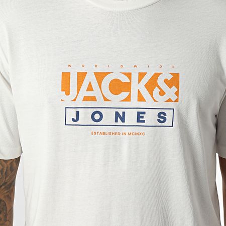 Jack And Jones - Seven Tee Shirt Bianco