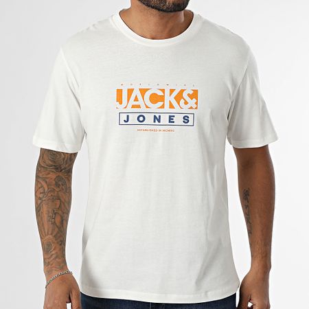 Jack And Jones - Seven Tee Shirt Bianco