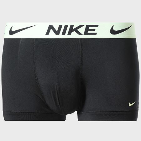 Nike - Set di 3 boxer Essential Micro KE1156 Nero Giallo chiaro Blu reale Bordeaux