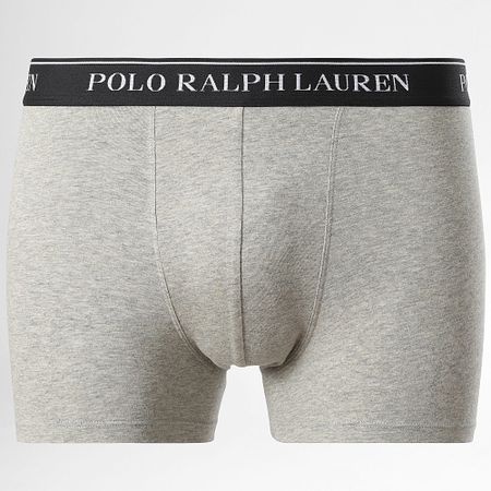 Polo Ralph Lauren - Set di 3 boxer neri Heather Grey Beige