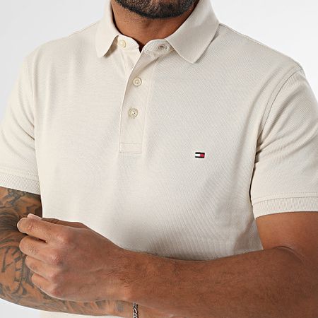 Tommy Hilfiger - Polo manica corta Slim 1985 7771 Beige