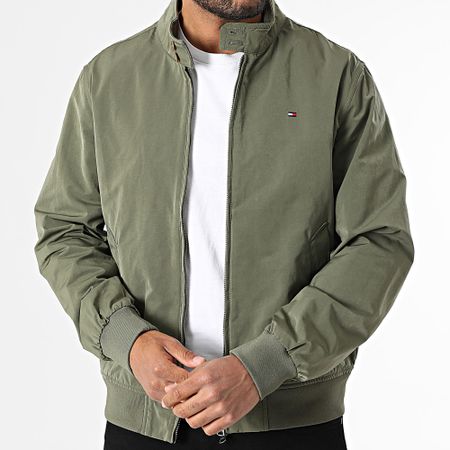 Tommy Hilfiger - Harrington 9637 Giacca con zip verde kaki