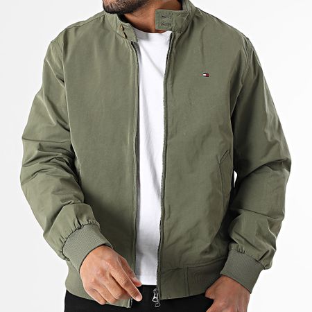 Tommy Hilfiger - Harrington 9637 Giacca con zip verde kaki