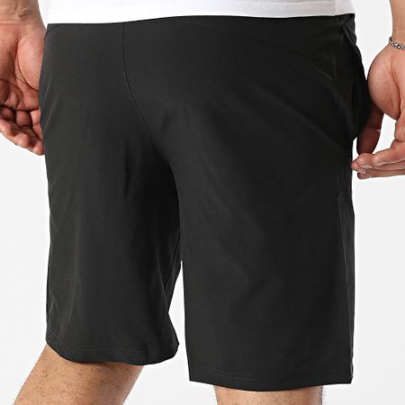 Luxury Lovers - Pantaloncini da jogging Tech Roses Nero Bianco