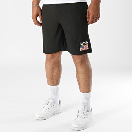 NASA - Pantaloncini da jogging Tech USA Nero