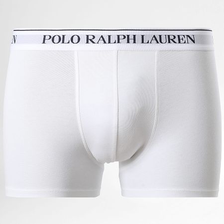 Polo Ralph Lauren - Set di 3 boxer blu navy bianco chiaro