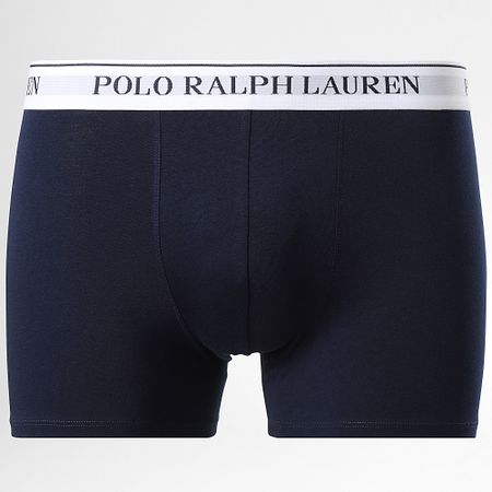 Polo Ralph Lauren - Set di 3 boxer blu navy rosa chiaro