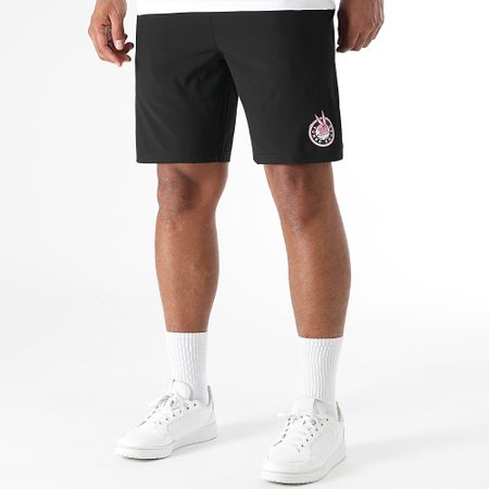 Looney Tunes - Set maglia e pantaloncini da jogging Bugs Bunny Tech Badge Nero Bianco
