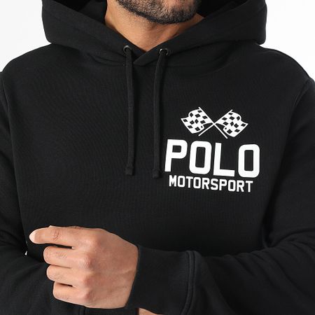 Polo Sport Ralph Lauren - Polo Motorsport con cappuccio nero