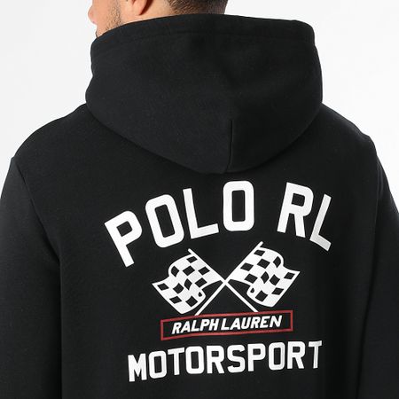 Polo Sport Ralph Lauren - Polo Motorsport con cappuccio nero