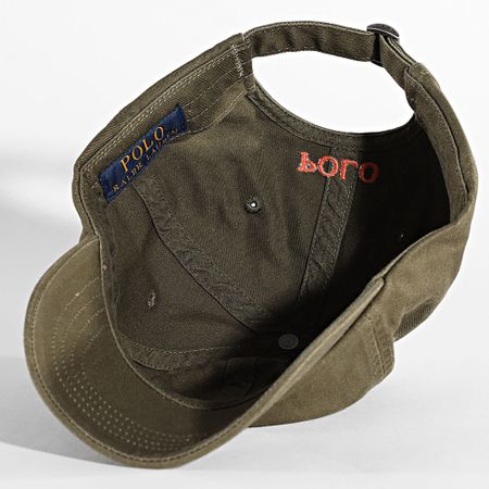 Polo Ralph Lauren - Cappello originale del giocatore Verde cachi scuro