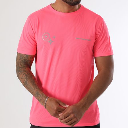 Teddy Yacht Club - Set maglia e pantaloncini da jogging Action Black Rosa Fluorescente Riflessivo