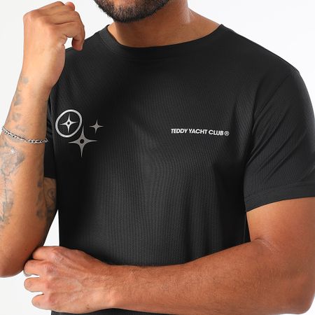 Teddy Yacht Club - Maglia Action rifrangente nera