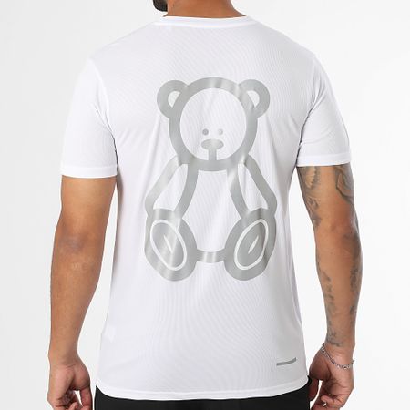 Teddy Yacht Club - Set maglia e pantaloncini da jogging Basic Outline bianco riflettente