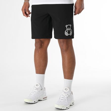 Teddy Yacht Club - Set maglia e pantaloncini da jogging Basic Outline bianco riflettente